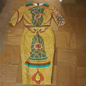 MA BOUTIQUE women Ankara( sexy ) pencil set